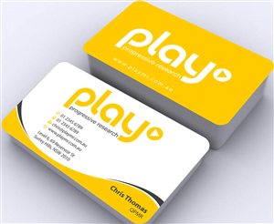 Business Card Design by Sbss for PLAY MR | Design: #1912314