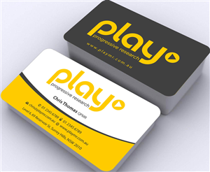 Business Card Design by Sbss for PLAY MR | Design: #1912316