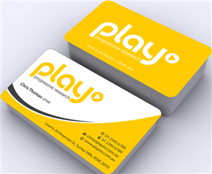 Business Card Design by Sbss for PLAY MR | Design: #1912317