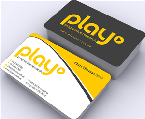 Business Card Design by Sbss for PLAY MR | Design: #1912319