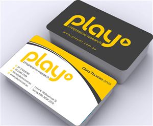 Business Card Design by Sbss for PLAY MR | Design: #1912328