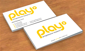 Business Card Design by Sbss for PLAY MR | Design: #1914172