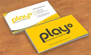 Business Card Design by Sbss for PLAY MR | Design: #1914190