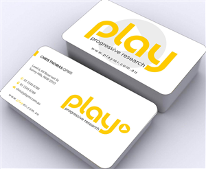 Business Card Design by Sbss for PLAY MR | Design: #1914221