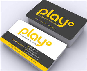Business Card Design by Sbss for PLAY MR | Design: #1914224