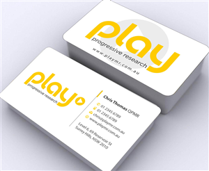 Business Card Design by Sbss for PLAY MR | Design: #1914225