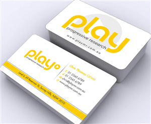 Business Card Design by Sbss for PLAY MR | Design: #1914232