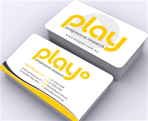 Business Card Design by Sbss for PLAY MR | Design: #1914235