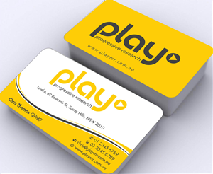 Business Card Design by Sbss for PLAY MR | Design: #1914237