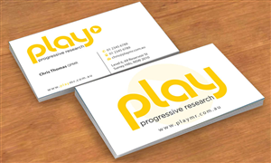Business Card Design by Sbss for PLAY MR | Design: #1914242