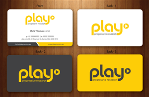 Business Card Design by Sbss for PLAY MR | Design: #1914832