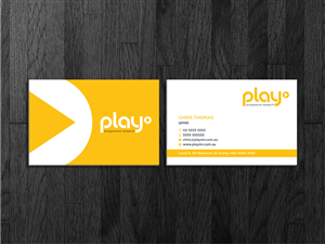 Business Card Design by Atvento Graphics for PLAY MR | Design: #1914949