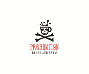 Prohibition Beans and Brew LLC | Logo Design by luiz otavio I DESIGN