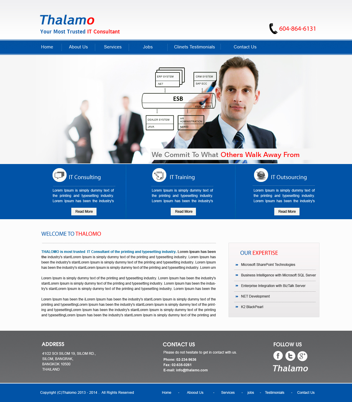 Web Design by Creative X Designs for Thalamo Co., Ltd. | Design #1962386