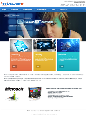 Web-Design von jeckx2 für Thalamo Co., Ltd. | Design: #1923196