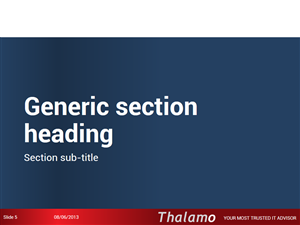 PowerPoint Design by Tom Page for Thalamo Co., Ltd. | Design: #1913732