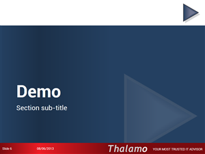 PowerPoint Design by Tom Page for Thalamo Co., Ltd. | Design: #1913734