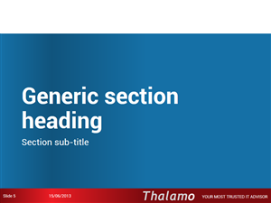 PowerPoint Design by Tom Page for Thalamo Co., Ltd. | Design: #1943800