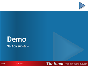 PowerPoint Design by Tom Page for Thalamo Co., Ltd. | Design: #1943803