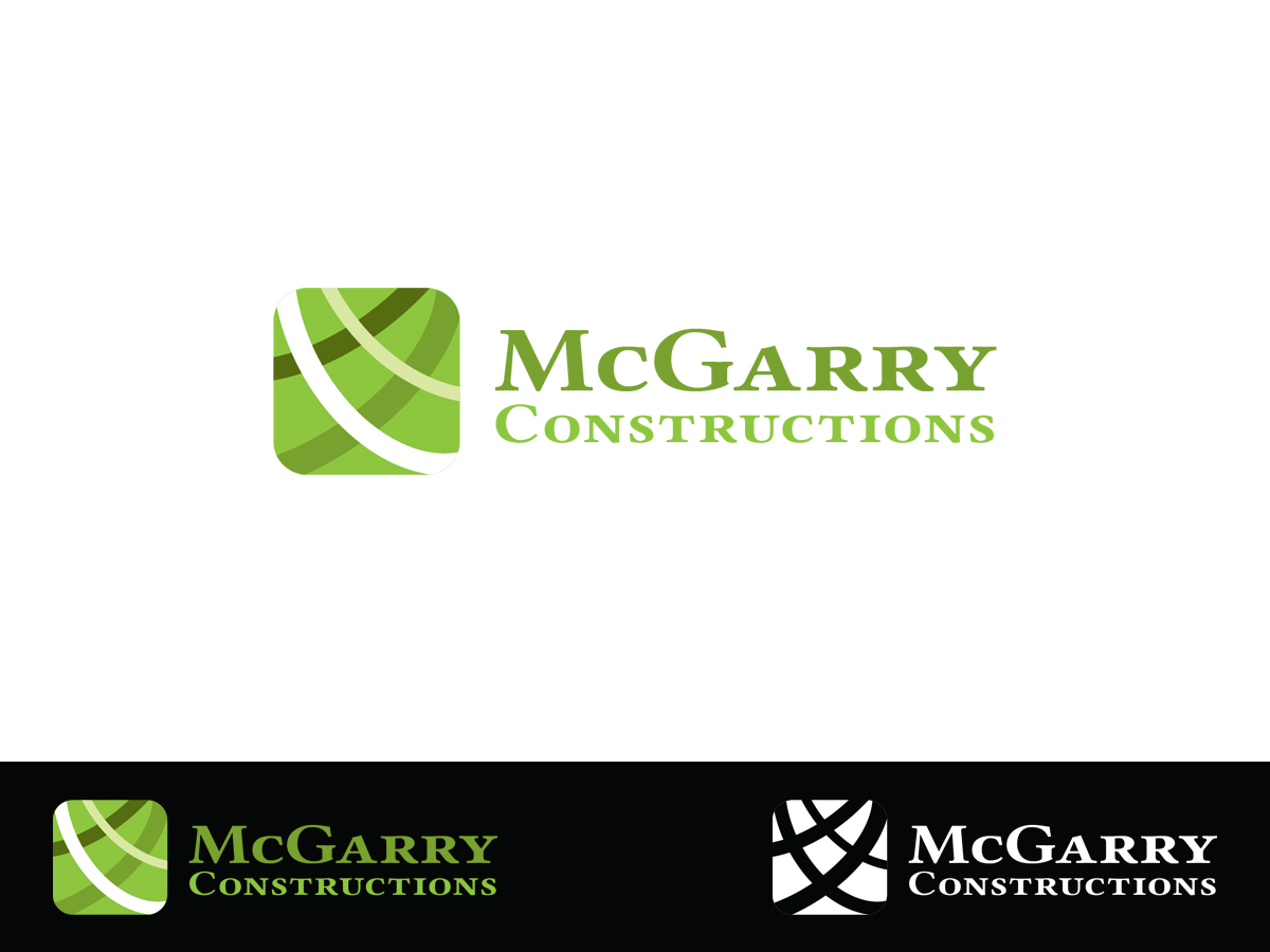 Logo Design by Skroll for McGarry Constructions Pty Ltd | Design #1972067