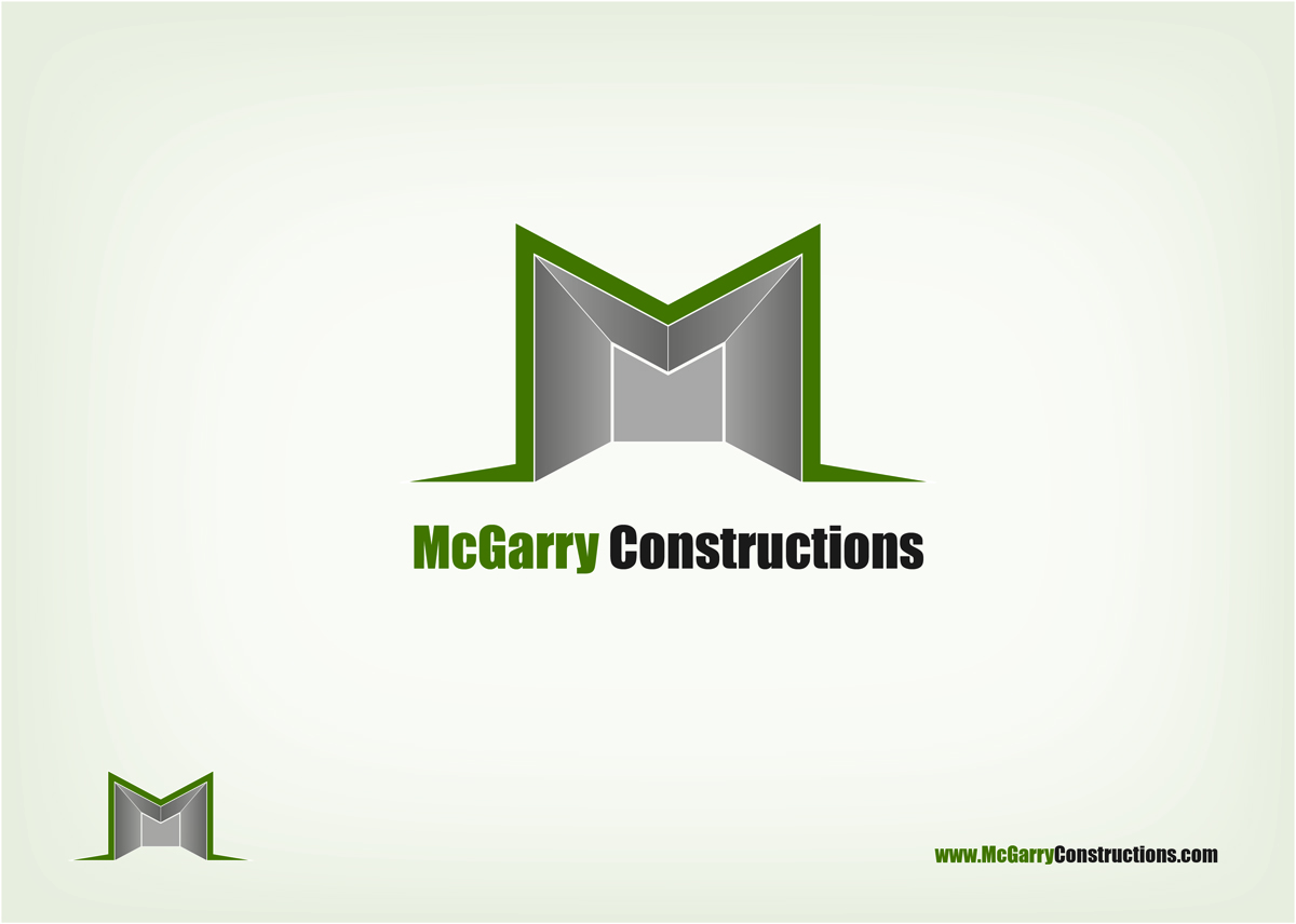 Logo Design by CREATIVE_seán for McGarry Constructions Pty Ltd | Design #1957670