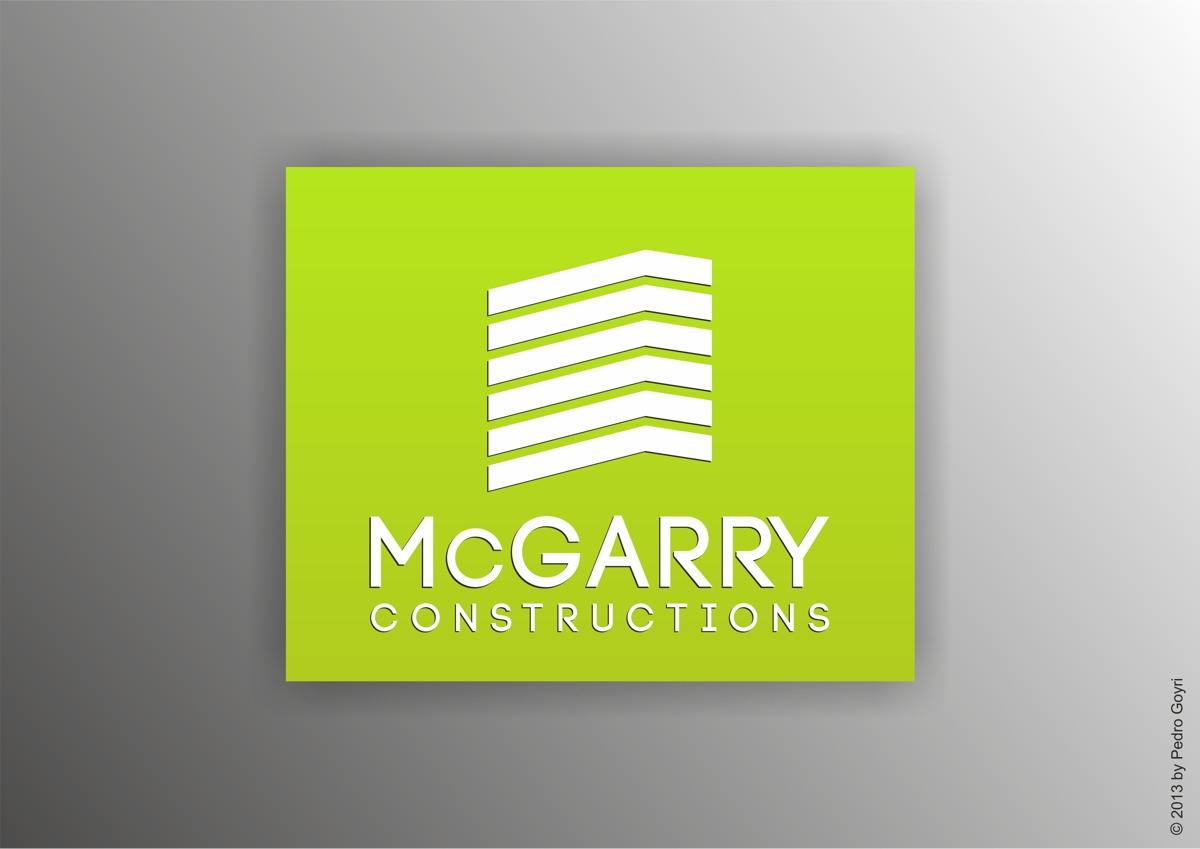 Logo Design by IMAGE SOLUTION for McGarry Constructions Pty Ltd | Design #1932147