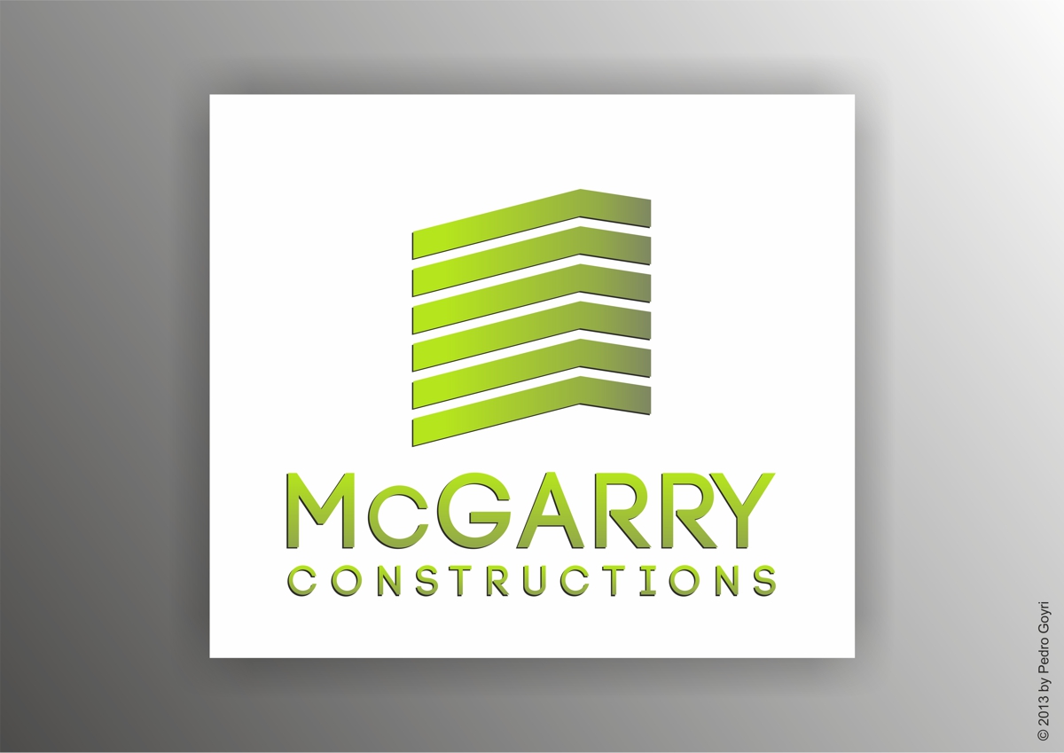 Diseño de Logo por IMAGE SOLUTION para McGarry Constructions Pty Ltd | Diseño #1934324