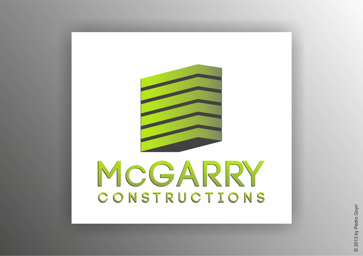 Logo Design by IMAGE SOLUTION for McGarry Constructions Pty Ltd | Design #1934337