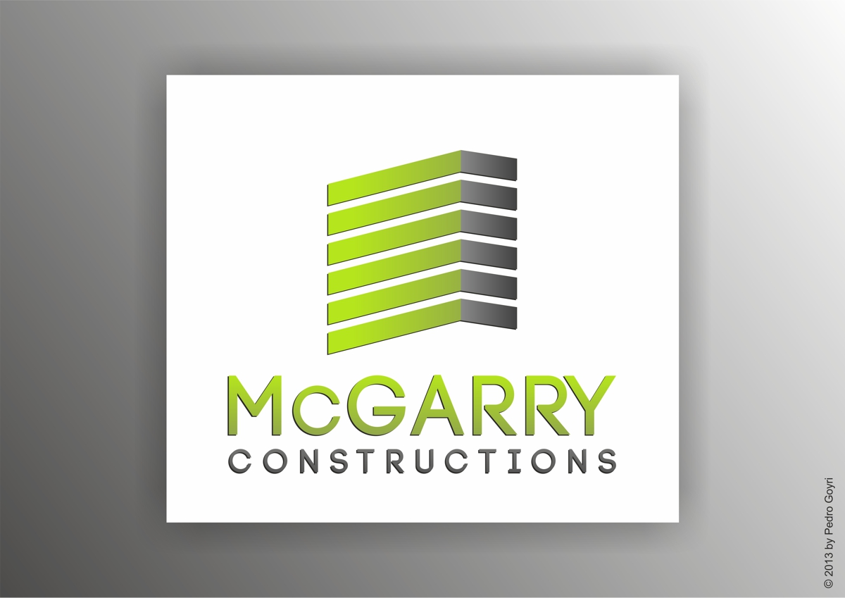 Logo Design by IMAGE SOLUTION for McGarry Constructions Pty Ltd | Design #1934343