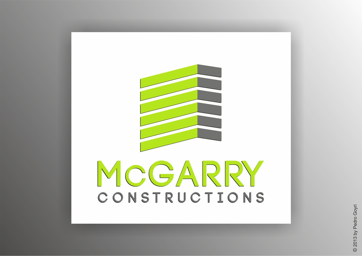 Logo Design by IMAGE SOLUTION for McGarry Constructions Pty Ltd | Design #1934388