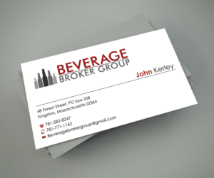 Business Card Design by premnice for Beverage Broker Group | Design: #7715022
