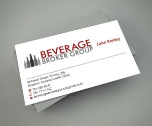 Business Card Design by premnice for Beverage Broker Group | Design: #7715024