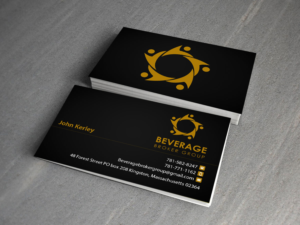 Business Card Design by Creations Box 2015 for Beverage Broker Group | Design: #7648001