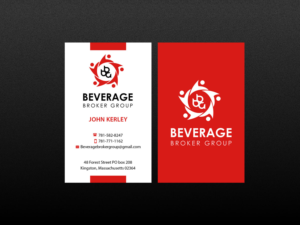 106 Masculine Bold Restaurant Business Card Designs For A Business Card Design 7648002 Submitted To Liquor And Wine Broker Ing