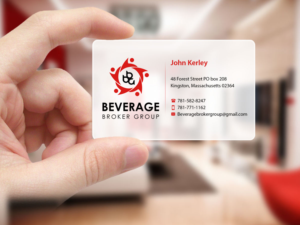 Visitenkarten-Design von Creations Box 2015 für Beverage Broker Group | Design: #7648021