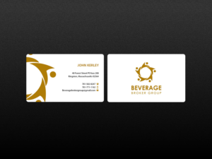 Visitenkarten-Design von Creations Box 2015 für Beverage Broker Group | Design: #7648026