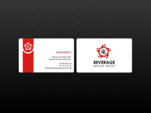 Visitenkarten-Design von Creations Box 2015 für Beverage Broker Group | Design: #7648028