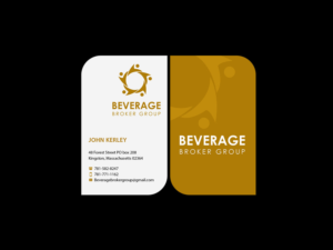 Visitenkarten-Design von Creations Box 2015 für Beverage Broker Group | Design: #7648030