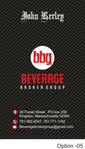 Business Card Design by Hoho Media Agency for Beverage Broker Group | Design: #7676899
