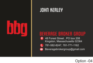 Business Card Design by Hoho Media Agency for Beverage Broker Group | Design: #7676900