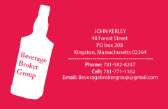 Business Card Design by CurtisHenderson for Beverage Broker Group | Design: #7632382