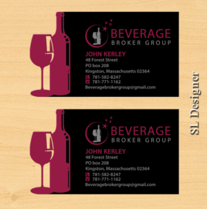 Business Card Design by SL Designer for Beverage Broker Group | Design: #7628657