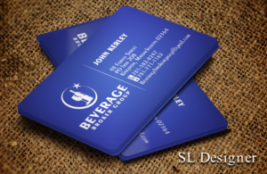 Liquor and wine broker selling to distributors and retail accounts | Business Card Design by SL Designer