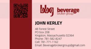 Business Card Design by Vic for Beverage Broker Group | Design: #7644835