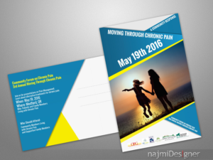 Postkarten-Design von  Najmi für Oregon Pain Guidance  | Design #8482716