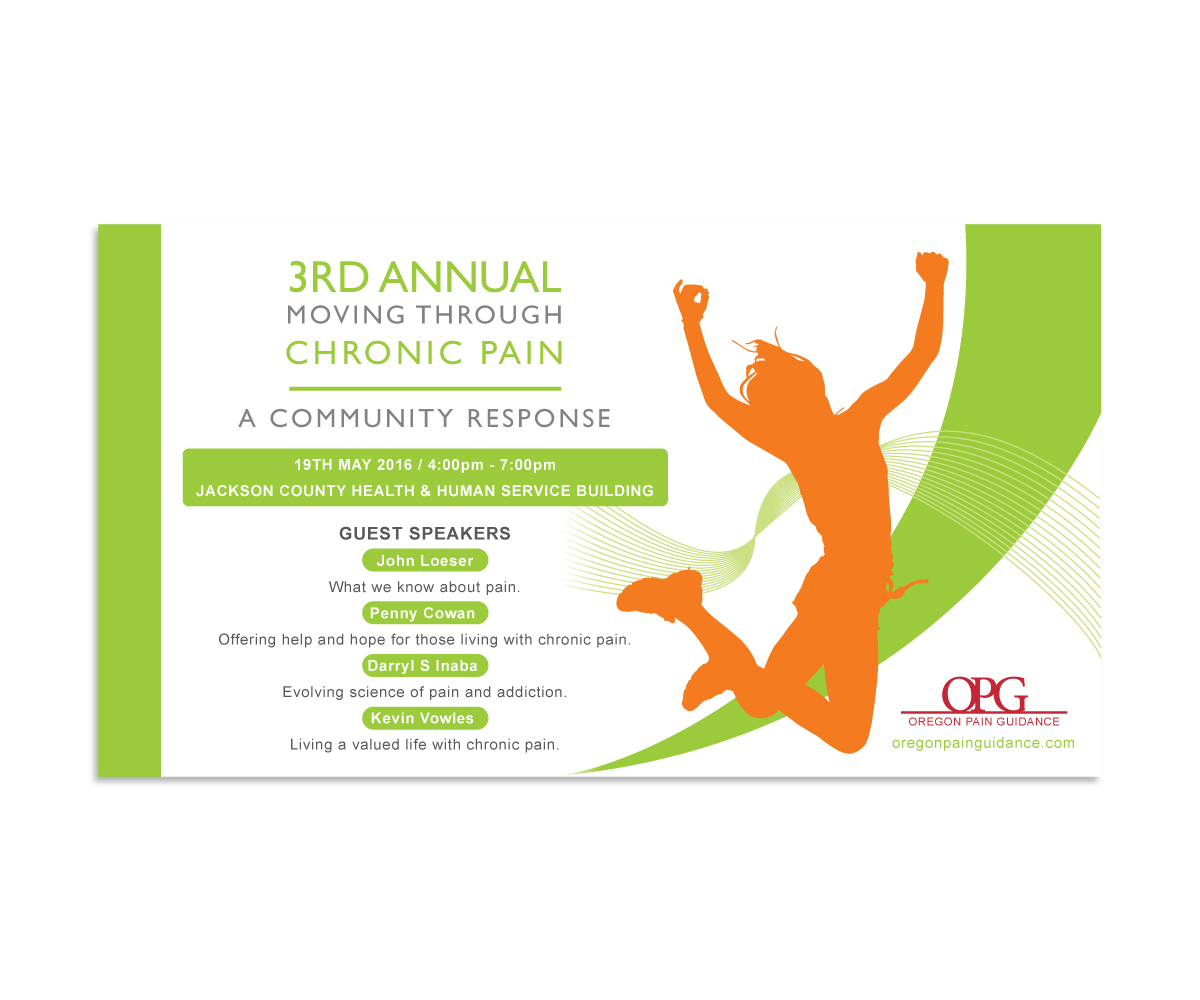 Postcard Design by digi-b for Oregon Pain Guidance  | Design #8495196