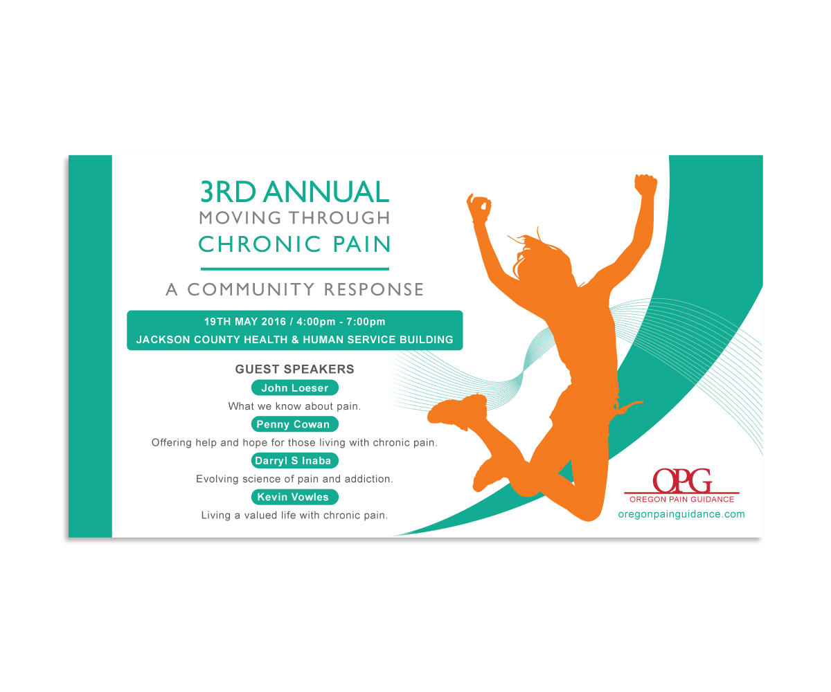 Diseño de Postal por digi-b para Oregon Pain Guidance  | Diseño #8495200