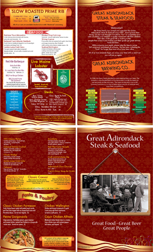 Menu Design by Irfan