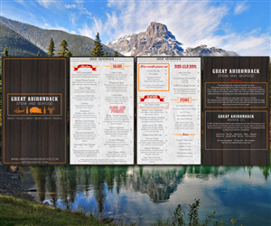Menu Design by Hannah Hugo