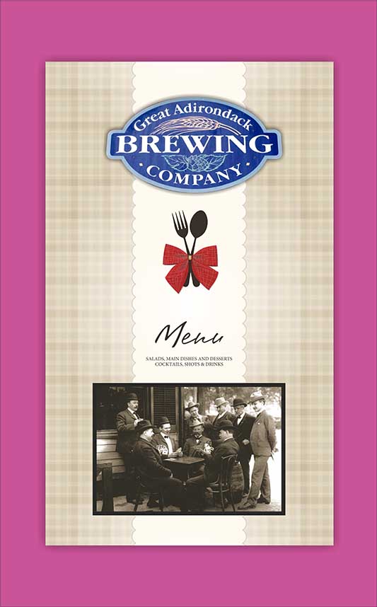 Menu Design by dkthedon for Great Adirondack Steak & Seafood Co. | Design #1948642